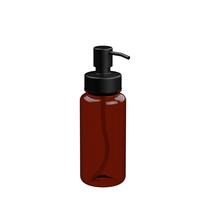 Artikelbild Soap dispenser "Deluxe" 0.4 l, transparent, transparent-brown/black
