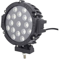 SECORÜT FEU DE ROUTE, PROJECTEUR DE RALLYE 92265 W057351 LED (Ø X P) 180 MM X 88 MM NOIR