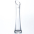 SOLO DIAGO shaped vase diagonal cut - klar - 4,5x4,5x26cm - Glas