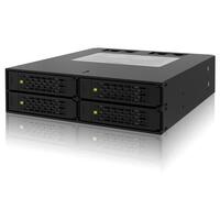 Backplane IcyDock 4x6,3cm SATAI-III/SAS in 1x5,25" HDD/SSD