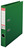 Ordner No.1, Plastik, mit Schlitzen, A4, schmal, grün