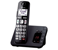 Panasonic KX-TGE260JTB telefono Telefono DECT Identificatore di chiamata Nero
