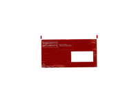 Buroline 306252 Paket Packaging pouch Schwarz, Rot, Transparent 250 Stück(e)