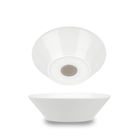 Silwy S0PB-1312-2 Speiseschüssel Suppenschüssel 0,4 l Rund Porzellan Weiß