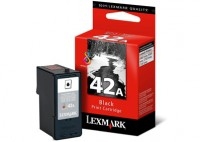 Lexmark No.42A Black Print Cartridge tintapatron 1 Cartridge Eredeti