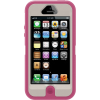 OtterBox Defender mobile phone case 8.89 cm (3.5") Cover Grey,Pink