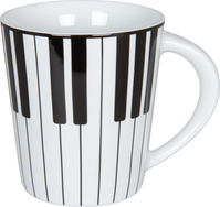 Könitz Porzellan 11 1 134 2302 Tasse Schwarz, Weiß Universal