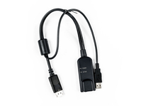 Vertiv Avocent MPUIQ-VMCDP cable para video, teclado y ratón (kvm) Negro 0,3556 m