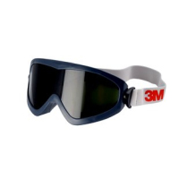 3M 2895S Schutzbrille/Sicherheitsbrille Polycarbonat Schwarz, Blau, Grau