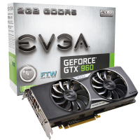 EVGA 02G-P4-2968-KR karta graficzna NVIDIA GeForce GTX 960 2 GB GDDR5