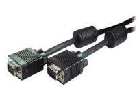 S-Conn 10m S-VGA VGA-Kabel VGA (D-Sub) Schwarz
