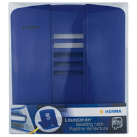 HERMA 19962 boekenstandaard Blauw Metaal