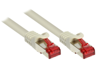 Alcasa Cat6 S/FTP 1m Netzwerkkabel Grau S/FTP (S-STP)