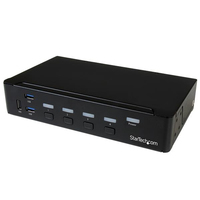 StarTech.com 4 Port DisplayPort KVM Switch - USB 3.0 Hub - 4K 30Hz