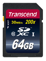 Transcend SD Card SDXC/SDHC Class 10 64GB