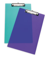 Rapesco Frosted Transparent Clipboard bloc-notes