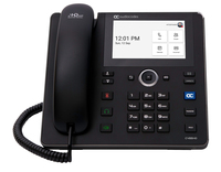 AudioCodes C455HD telefon VoIP Czarny 8 linii TFT Wi-Fi