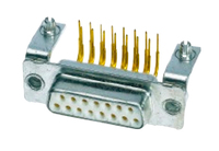 Harting 09643147212 kabel-connector D-Sub Gesatineerd staal