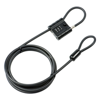 BURG-WÄCHTER Snap + Lock 300 Cable antirrobo Negro 3 m