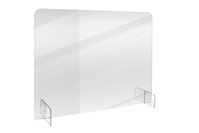 Legamaster BASIC desk divider transparent 70x85cm