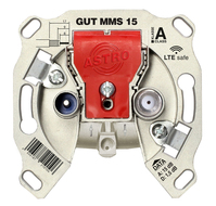 Astro GUT MMS 15 Steckdose Typ F Nickel