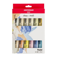 Amsterdam 17820601 Bastel- & Hobby-Farbe Acrylfarbe 12 Stück(e)