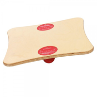 TOGU Balanza Wippe Balance Board Rot, Holz