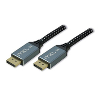 MCL MC3A99A0MC3993Z DisplayPort kabel 3 m Zwart, Wit