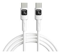 Techly ICOC-MUSB20-C60W1 USB Kabel USB 2.0 1 m USB C Weiß