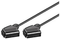 Microconnect AVPP1 SCART-Kabel 1,5 m SCART (21-pin) Schwarz