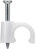 Goobay Cable Clip 6 mm, white