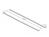 DeLOCK 18643 Kabelbinder Kabelbinder mit Klettverschluss Nylon Weiß