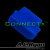 AC Ryan Connectx™ Molex 4pin Male - UVBlue 100x Drahtverbinder Blau