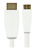 Bandridge 1m HDMI - miniHDMI m/m câble HDMI HDMI Type A (Standard) HDMI Type C (Mini) Blanc