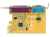 DeLOCK 89446 interfacekaart/-adapter Intern Parallel, Serie