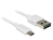 DeLOCK 85205 kabel USB 5 m USB 2.0 USB A Micro-USB B Biały