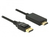 DeLOCK 85316 video cable adapter 1 m DisplayPort HDMI Black
