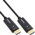 InLine HDMI AOC cable, High Speed HDMI with Ethernet, 4K/60Hz, M/M 70m