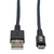 Tripp Lite U050-010-GY-MAX USB Kabel 3 m USB 2.0 USB A Micro-USB B Grau
