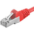 PremiumCord SP6ASFTP010R Netzwerkkabel Rot 1 m Cat6a SF/UTP (S-FTP)