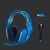 Logitech G G733 Kopfhörer Kabellos Kopfband Gaming Blau