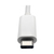 Tripp Lite U444-06N-HGU-C USB-C Multiport Adapter – HDMI, USB 3.x (5 Gbps) Nabenanschluss, Gigabit Ethernet, 60 W PD-Aufladung, HDCP, Weiß