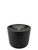 Solis Öllampe soft black - Maße: 11,5 x 11,5 x 10 cm - von Stelton