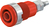 4 mm Sicherheitsbuchse rot SLB4-G/N-X