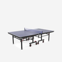 Ittf-approved Club Table Tennis Table Ttt 930 With Blue Tabletops - One Size