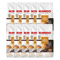 Kaffeeset Kimbo - Espresso Crema Intensa ganze Kaffeebohnen 1kg