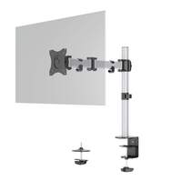 Durable Monitor Mount Select - For 1 Screen - Silver