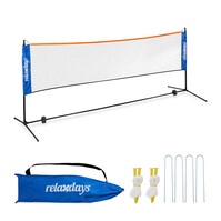 Badmintonnetz in Schwarz/ Blau - (B)310 x (H)225 x (T)103 cm 10047253_0