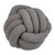 Relaxdays Knotenkissen, dekoratives Plüschkissen für Sofa & Bett, Kissen Ball aus weichem Material, Ø 25 cm, Farbwahl