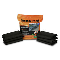 Quick Dam QD1224-6 Water Activated Flood Bags 30cm/1ft x 61cm/2ft (Pack of 6) SKU: QUI-QD1224-6